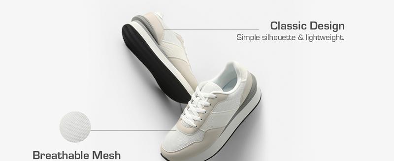 DREAM PAIRS Women Chunky Platform Lightweight Lace Up Casual Fashio Ray Sneaker