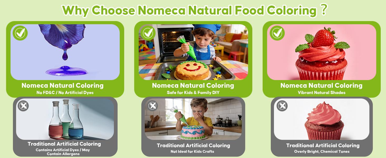 4 Natural Liquid Food Coloring 0.25 Fl Oz (6ml) /bottle, FD&C Free ,Dye Free Plant Based Food Coloring, Vegan Food Coloring for Cake, Frosting, Fondant & Easter Egg Decorating Baking 4 Natural Liquid Food Coloring 0.25 Fl Oz (6ml) /bottle, FD&C Free ,Dye Free Plant Based Food Coloring, Vegan Food Coloring for Cake, Frosting, Fondant & Easter Egg Decorating Baking