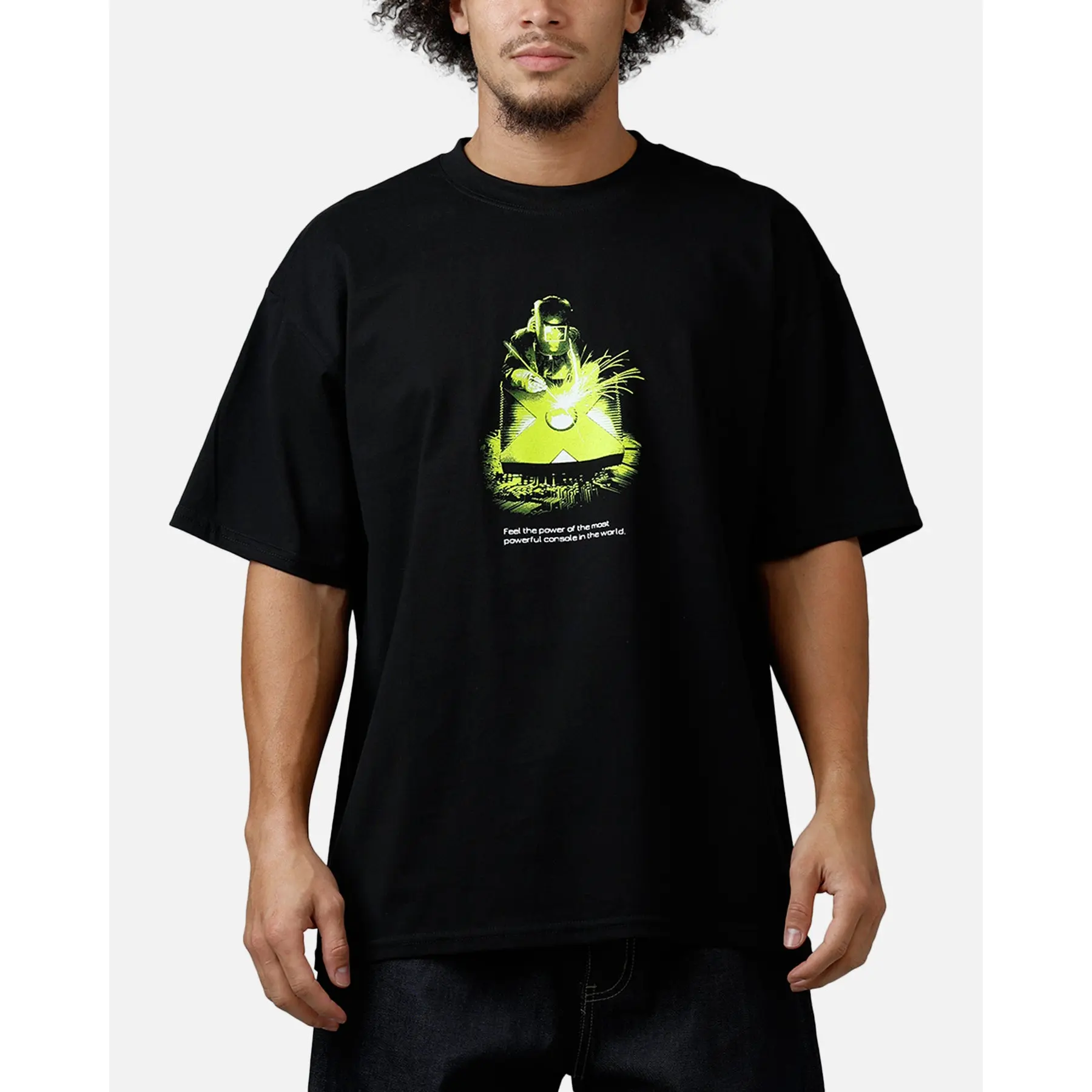 73Studio X Xbox 25th Anniversary Welder Of X T-Shirt Black
