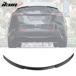 Rear Trunk Spoiler Lip Wing for Tesla Model Y 2020-2025 IKON Style