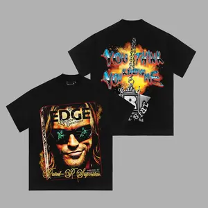 WWE Edge Premium Cotton T-Shirt, The Rated-R Superstar Fans, Edge and Christian Fans, WWE Attitude Era Legend T-Shirt, WWE Fans Outfit, Fight Night Outfits
