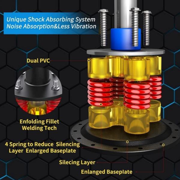 Real Freestanding Boxing Punching Bag with Gloves Stand 70'' Heavy Duty Standup Bag with Suction Cups & Weighted Base for Adults Kickboxing MMA Muay Thai Fitness Training