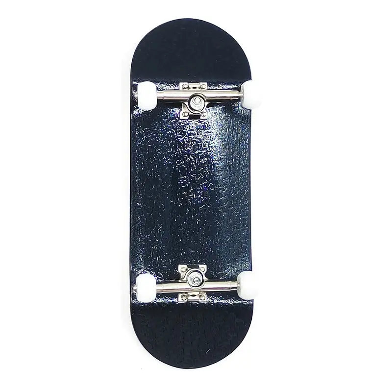 Professional Finger Skateboard Set, Fidget Boards, Fidget Gift, Stress Relief Tools, Stress Relief Gadgets, 100x34mm Wooden Maple Wood, Dyeing High Kick Design, Complete Kit, Unisex, No Battery, Model Cb
