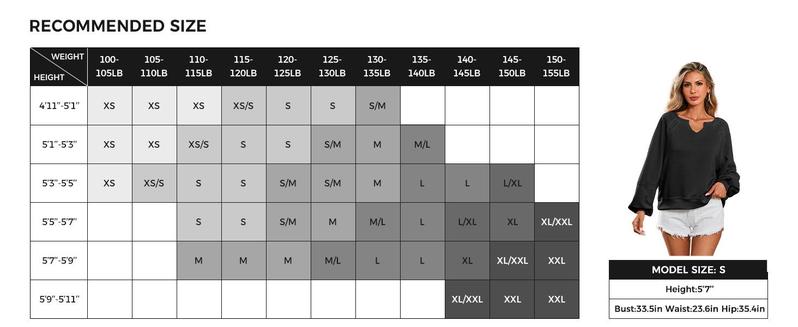 Imily Bela Womens Casual Sweatshirt Oversized Lantern Long Sleeve V Neck Lace Loose Fit Fall Pullover Tops