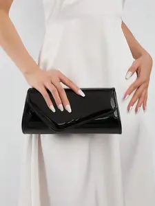 Shiny And Luxurious PU Clutch Bag, New Style Women's Envelope Bag Evening Bag, Fashionable Party Bag, Prom Bag, Wedding Bag, Suitable For Attending Dinners, Gatherings, Dances, Parties, Weddings.