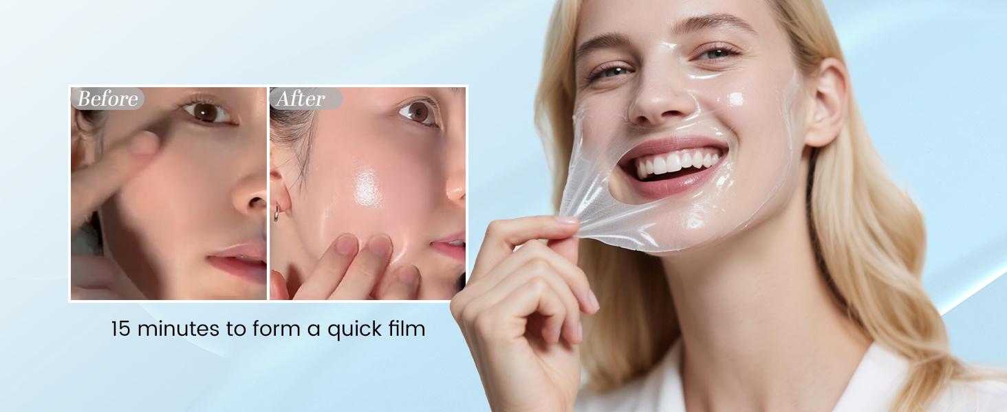 ISTON Collagen night warpping Mask 2.54 fl oz（75ml ）– Firming & Hydrating Night Mask for Glass Skin Glow, All Skin Types