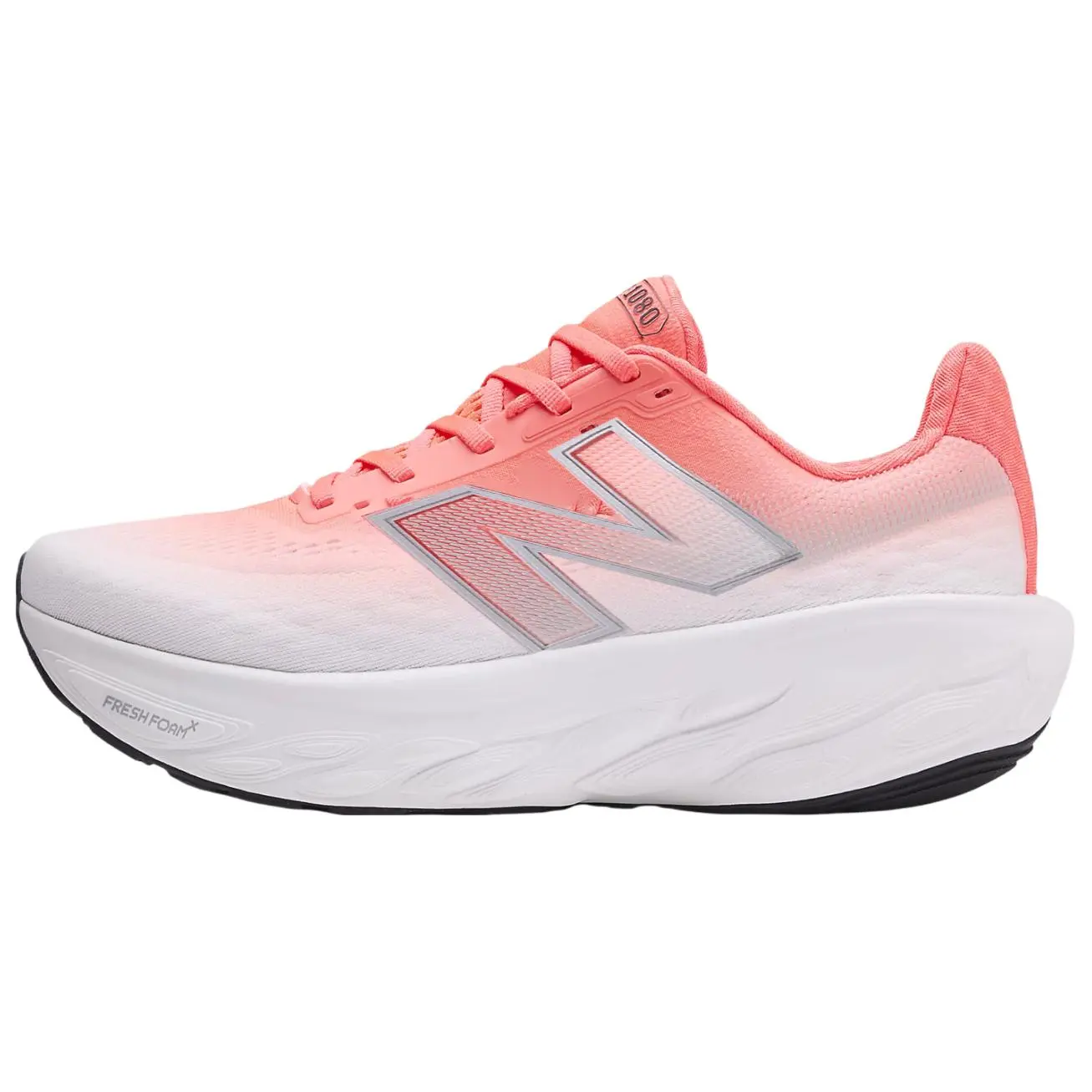 New Balance Fresh Foam X 1080v14 'Urgent Red' Running Shoes - Lace-Up Breathable Mesh Sneakers with Fresh Foam X Midsole, Durable Outsole, US Sizes 6-14 for Daily Wear, Long Runs