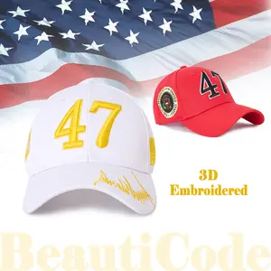D.T 47 Hat 3D Embroidered Baseball Cap with USA Flag, American Pride Baseball Cap – Patriotic USA Hat for Presidents Day, Independence Day & Everyday Wear
