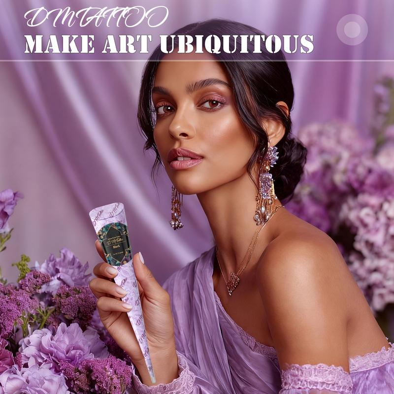 DIY Tattoo Stencil Kit 3 Tattoo Cones Set with Gloves Cotton Swab for Women Men Kids Party Gifts Long Lasting Body Art Designs DIY Tattoo Stencil Kit 3 Tattoo Cones Set with Gloves Cotton Swab for Women Men Kids Party Gifts Long Lasting Body Art Designs