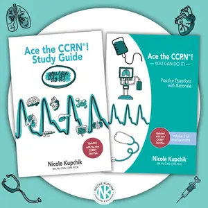 CCRN Study Guide & Practice Review Question Book Bundle NOW UPDATED!