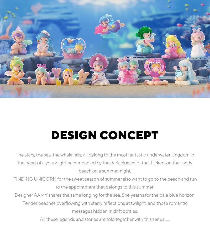 [FINDING UNICORN] 【Live Unboxing】AAMY Mind of The Sea Series Blind Box Cute Figures Desktop Ornament Collectible Toys Birthday Gifts H4TV9HDVZV