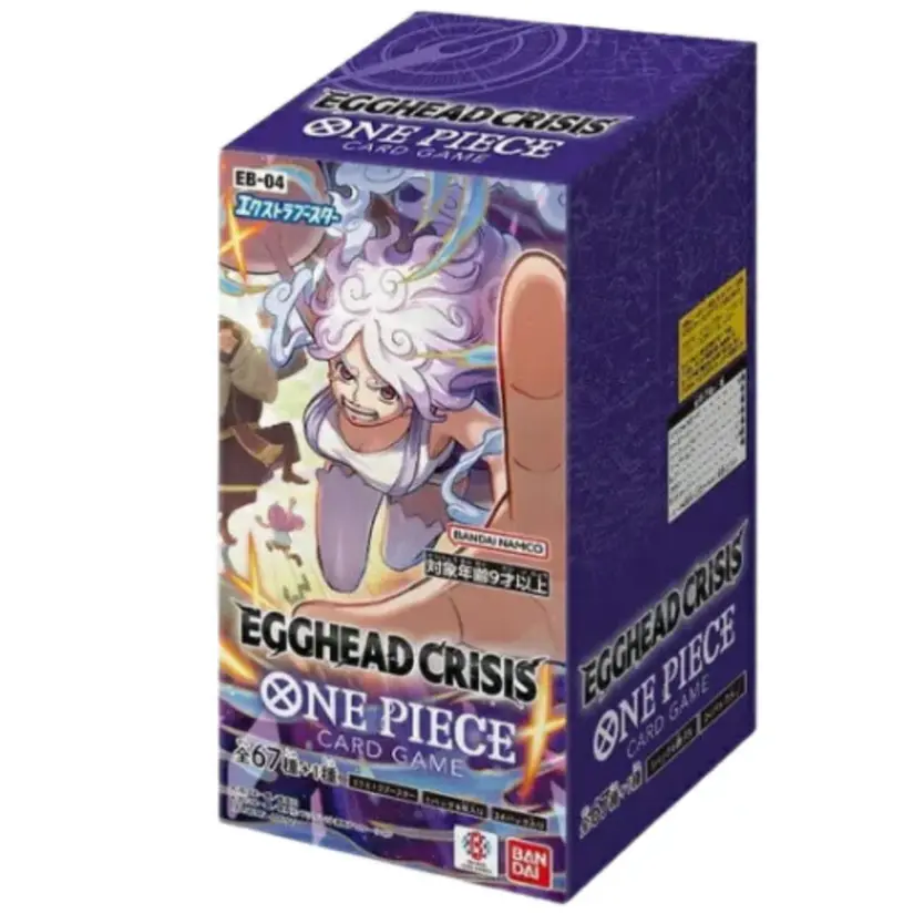 Japanese One Piece EB-04 Egghead Crisis Booster Box
