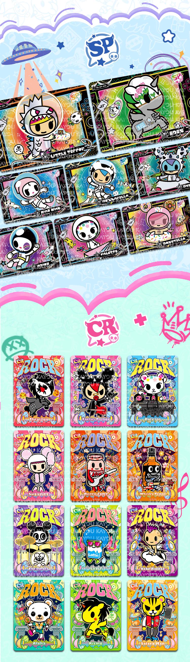 tokidoki-Wonder Voyage Collectible Cards-Roaming Edition-NA-Series 1