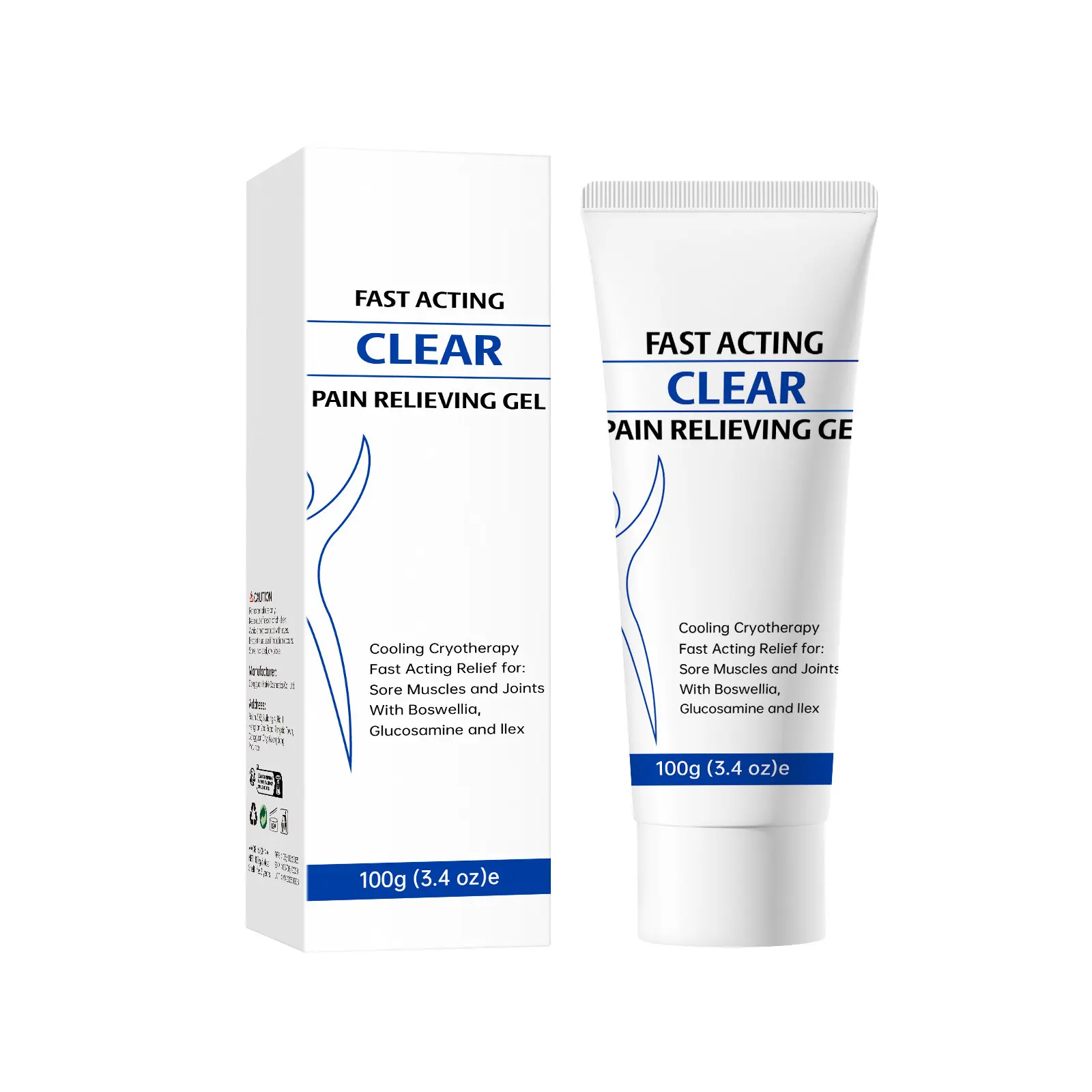 Soothing Cooling Gel 100g, Relieving Body Gel, Cooling with Menthol and Frankincense, Helps Relieve Muscle Tension , Relax your waist, legs, knee ballsack s,  Sports Soothing Cooling Gel Body Care Lotions cream cramp pain relief balm Chafe Relief Cream