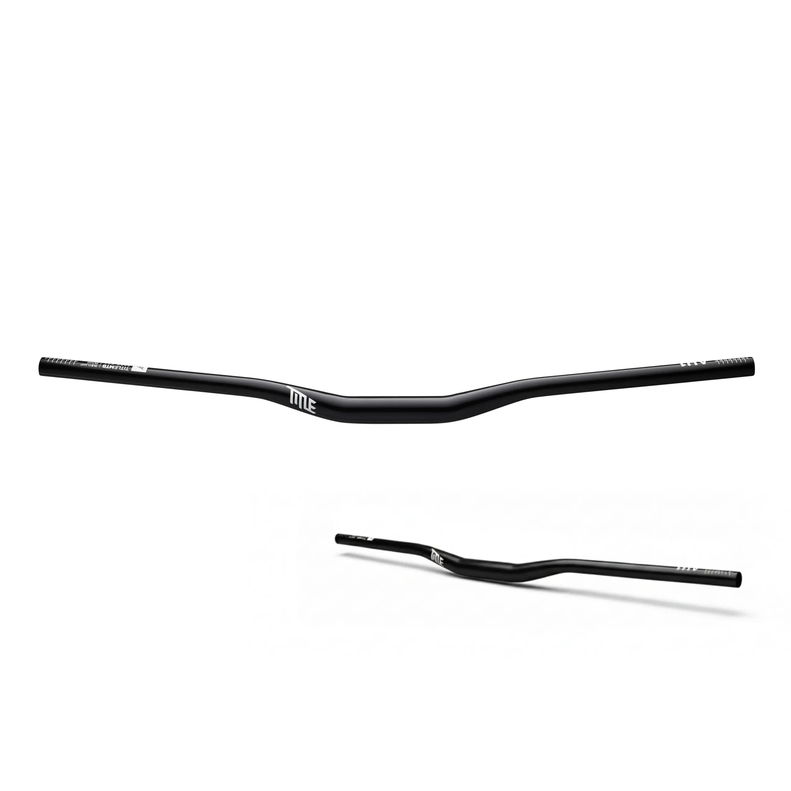 TITLE AH1 31.8 MTB Handlebar – 800mm Width, 31.8mm Clamp, 25/38/50mm Rise, Aluminium Alloy Bar for Downhill, Enduro, Freeride, Trek & Fixie Bike Compatible