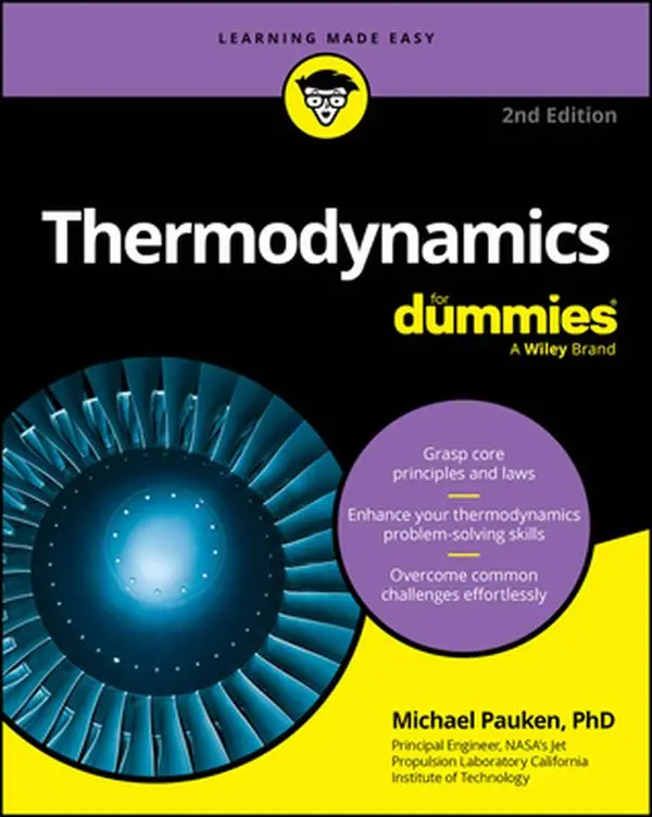 Thermodynamics for Dummies - Michael Pauken, English Modern Tutorial Paperback for Career & Class Learning (Science & Technology, Natural Sciences)