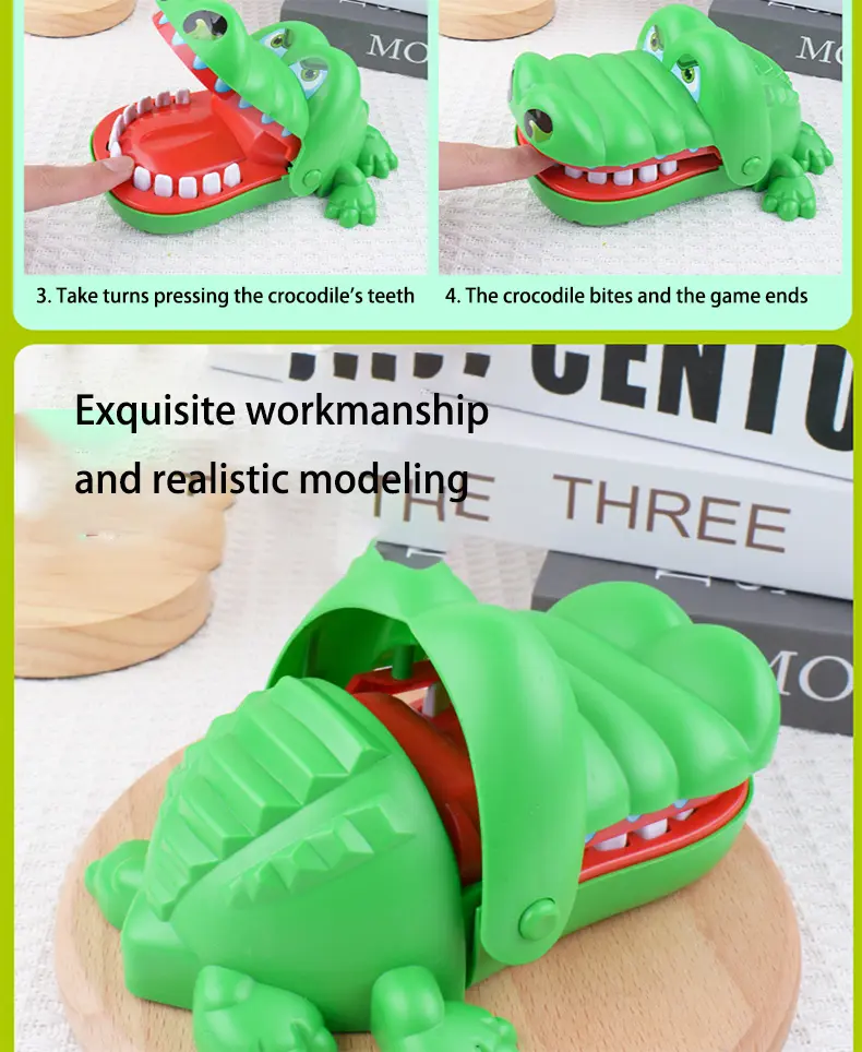 KZEV Unisex Funny Finger Dentist Game, Tricky Crocodile Teeth Prank Gag Gift Toy, Classic Novelty Finger-Biting Alligator Toy for Kids 10-12 Yrs Fun Play KZEV Unisex Funny Finger Dentist Game, Tricky Crocodile Teeth Prank Gag Gift Toy, Classic Novelty Finger-Biting Alligator Toy for Kids 10-12 Yrs Fun Play