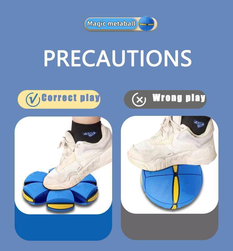 Children's stomp-out deformable ball, bouncy ball, outdoor parent-child interactive stress relief ball