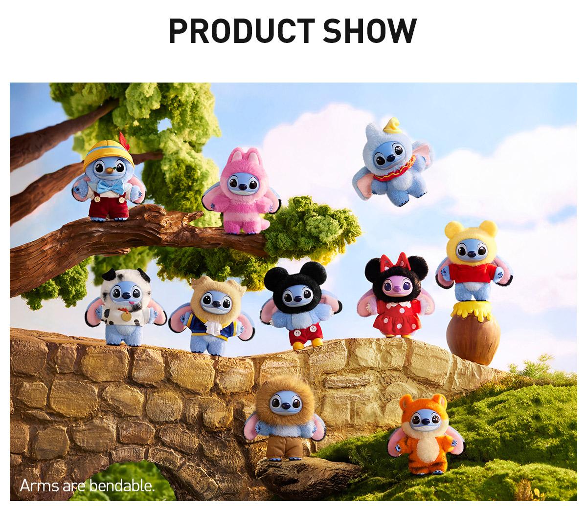 POP MART Stitch Adventure Series Vinyl Plush Pendant Blind Box