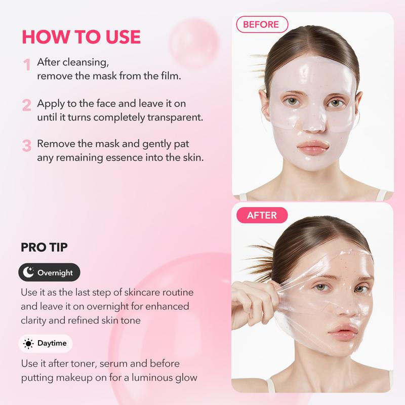 [APRILSKIN Official] TXA Niacinamide Collagen Capsule Overnight Mask | Brightening Facial Mask Sheet 4ea | Ultimate Glowy Skin Skincare Comfort