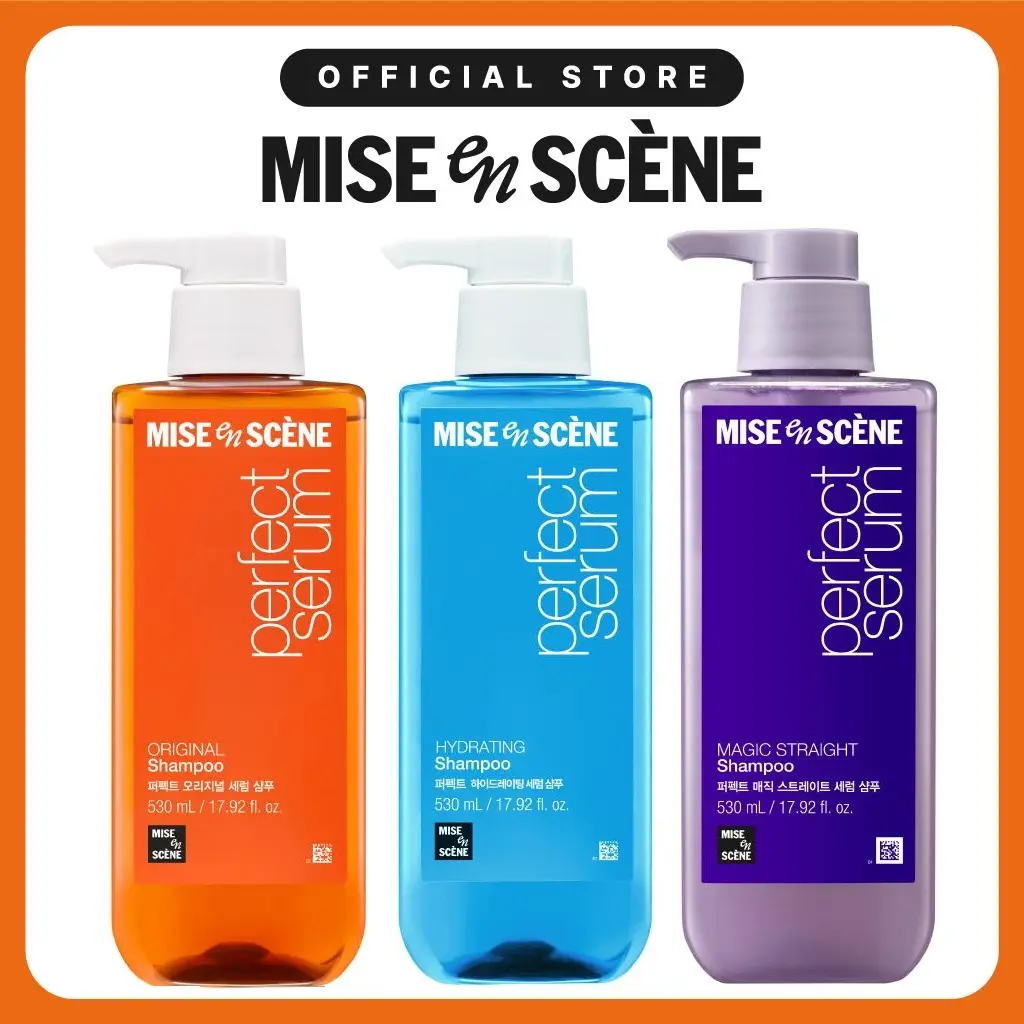 [Bundle] Perfect Serum Wash Day Routine (3 Options)｜Shampoo 17.92 fl oz + Conditioner(Treatment) + Serum 2.7 fl oz