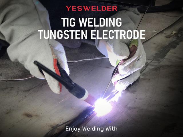 YESWELDER TIG Welding Tungsten Electrodes 10pk, 040" 1/16" 3/32" 1/8" x 7" (Red - 2% Thoriated, WT20/EWTh-2)