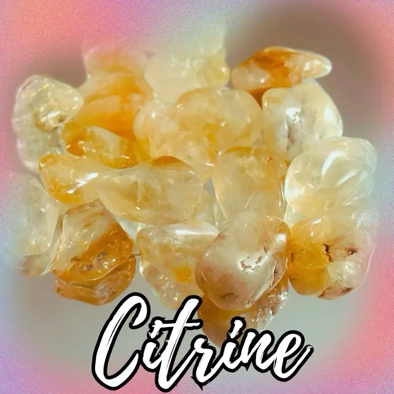 Natural Citrine Crystal – Abundance • Confidence • Manifestation