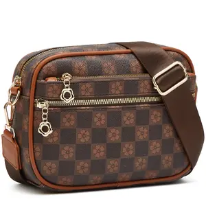 Cross Body Purse, Mini Crossbody Bags for Women Travel Purse, Leather Shoulder Handbag Wallet