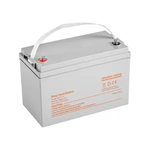 VEVOR 12V 75Ah Deep Cycle Battery Sealed AGM Rechargeable Lead Acid Battery Mobility