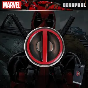 Marvel Deadpool Pin 1PC Officially Licensed Collectible Pins Zinc Alloy Enamel Pin Anti-Rust Metal Brooch Anime Backpack Pin Jacket Lapel Gift