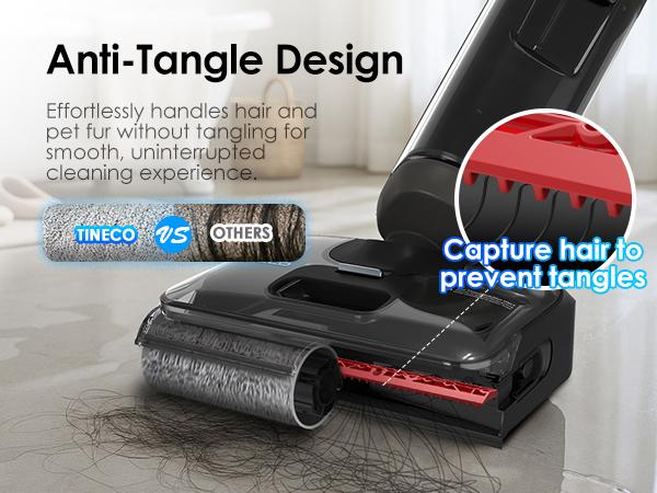 Tineco FLOOR ONE i6 Stretch Wet Dry Vacuum Cleaner,Vacuum & Mop in One Step,20kPa Powerful Suction,180° Lay-flat Design,Anti-Tangle Design,Full-path Self-cleaning&5min Drying with 85℃(185℉) Air,Up to 40* minutes Runtime,Upgraded Pouch Cell Tineco FLOOR ONE i6 Stretch Wet Dry Vacuum Cleaner,Vacuum & Mop in One Step,20kPa Powerful Suction,180° Lay-flat Design,Anti-Tangle Design,Full-path Self-cleaning&5min Drying with 85℃(185℉) Air,Up to 40* minutes Runtime,Upgraded Pouch Cell