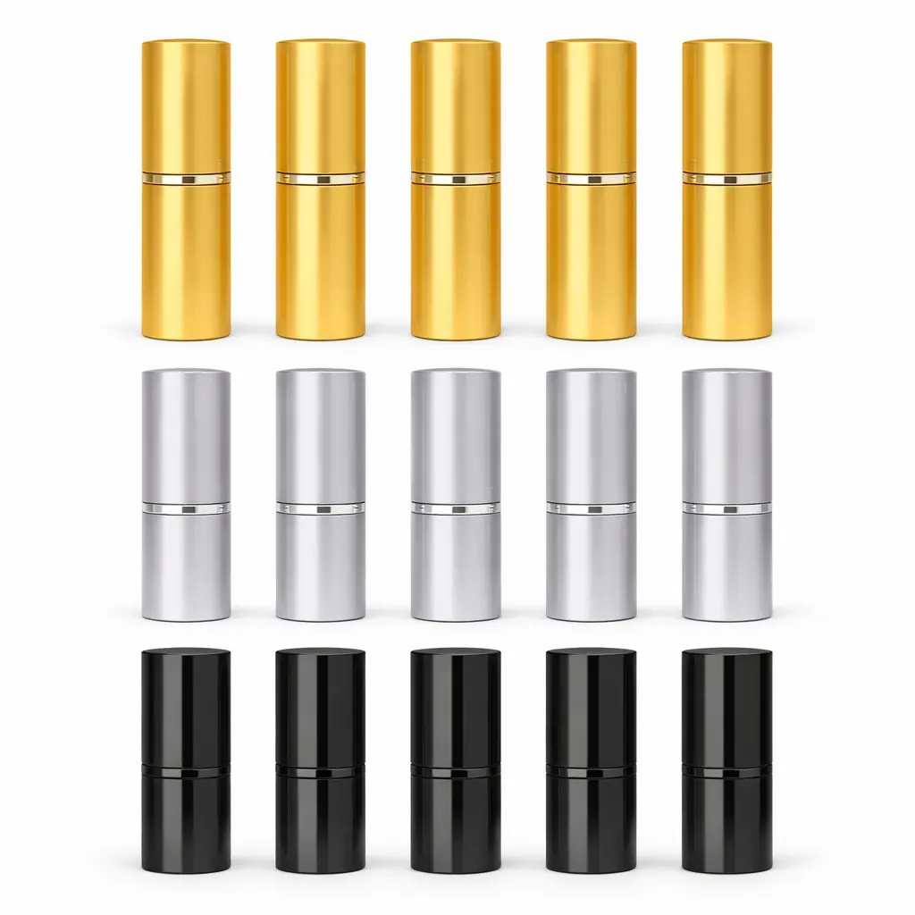 15pcs 30ml aluminum empty perfume spray bottle for everyday use