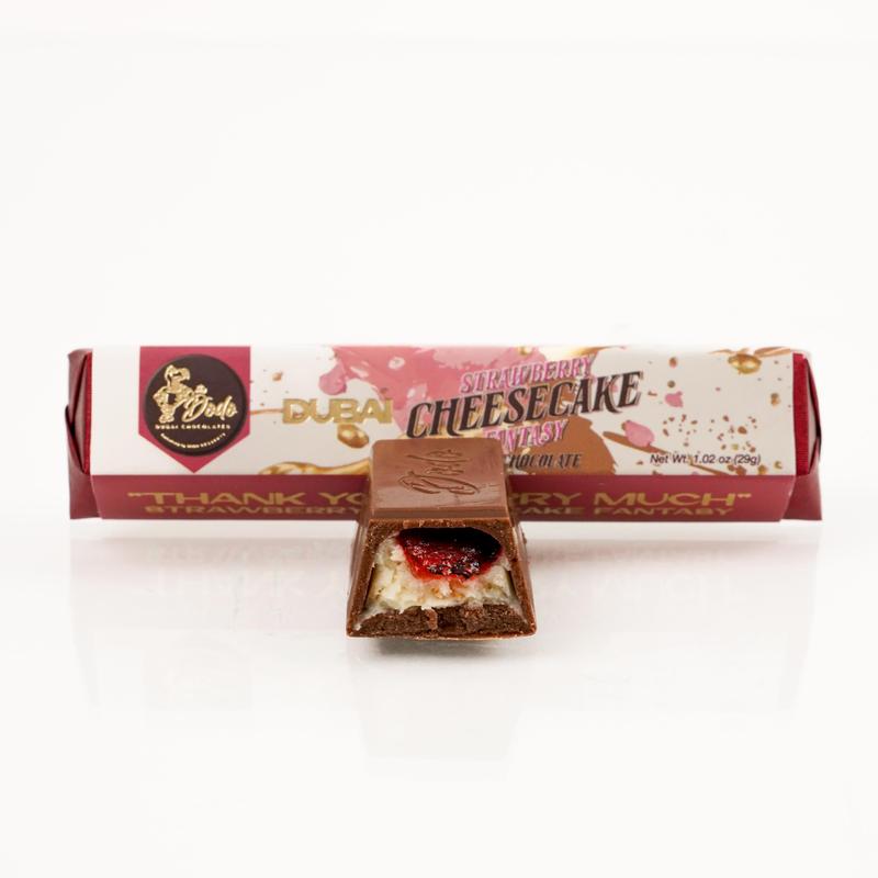 Dubai Style Chocolate 5 Bar Multipack - 5 Snack Size Bars in 4 Assorted Flavors (1 oz. bars)