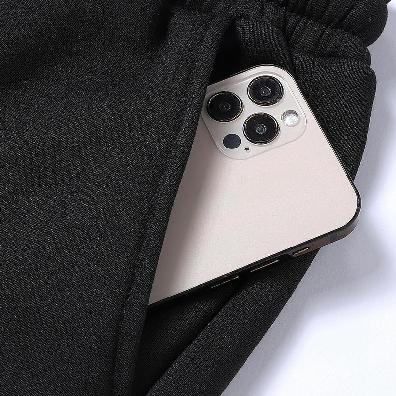 Men's Drawstring Casual Pants Set of 3 Polyester Back Pocket Details Versatile Menswear Street Style Essentials for Everyday Life december  outfits Military Camouflage Training Set