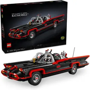 LEGO DC Batman: The Classic TV Series Batmobile Set and DC Collectibles (76328)