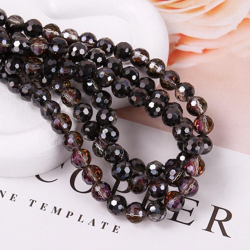 【 C006】 DIY Crystal Beads AB Color Faceted Teardrop & Rondelle Gemstone Loose Beads Bulk for Jewelry Making Necklace Bracelet Earring Kit