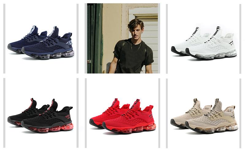 Men's Casual Lace up Low Top Running Shoes, Comfortable  Lightweight Breathable Sports Running Shoes, Perfectfor Students and Outdoor Sport Closed Runner Sneaker Walking Shoes Footwear Training Trainer Sports Shoes Outdoorfun Boy mens shoes