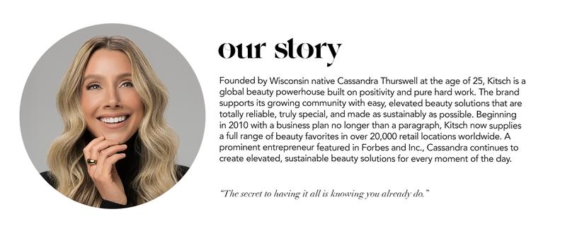 Kitsch Rice Water Shampoo & Conditioner Bar Set – Solid Hair Care Bars for Strength, Nourishment – Sulfate & Paraben-Free, Made in USA – 2pcs