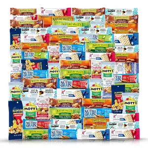 Healthy Snacks, Care Package 67 Count Premium Healthy Mixed Box & Snacks Gift Variety Pack – Great for Home, Lunches, Work, Grab and Go, Office, Meetings, – Breakfast Bars, Bulk Granola Bars