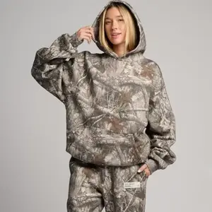 Comfort Camo Limited Edition Timber Hoodie Lightweight Maple Leaf Camouflage Casual Streetwear 2026