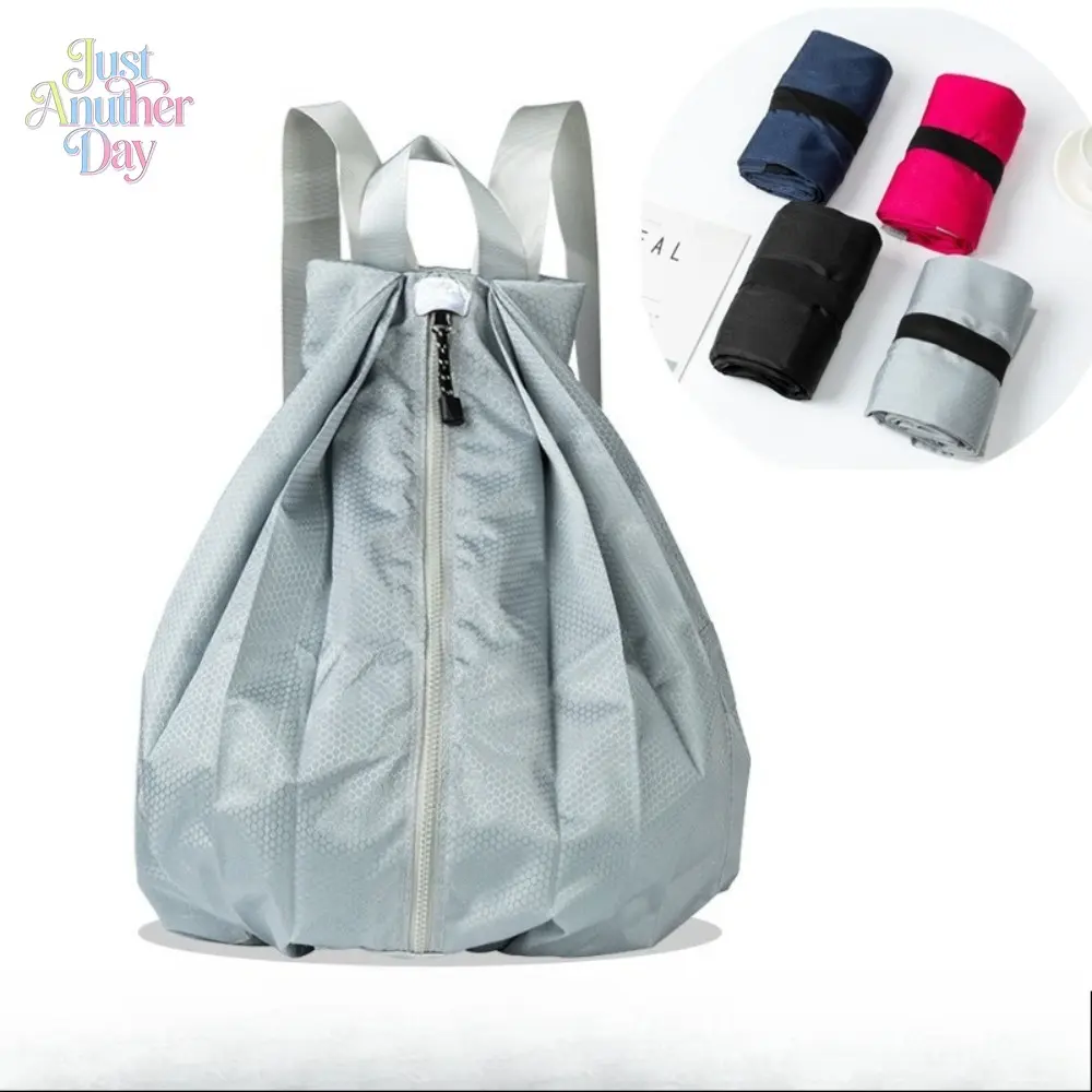Foldable Waterproof Backpack - Lightweight Portable Travel Bag, Quick-Dry & Durable, Large Capacity Daypack for Outdoor Sports, Hiking & Gym