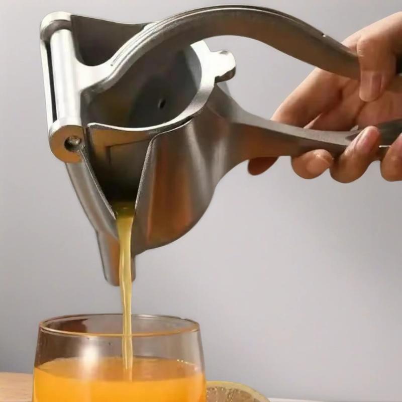 Hand Juicer Squeezer - Portable Multifunctional Manual Fruit Juicer Quiet Operation Easy Cleaning Detachable Head Press Sturdy Food Grade Juicermachine Kitchen Gadget Utensils