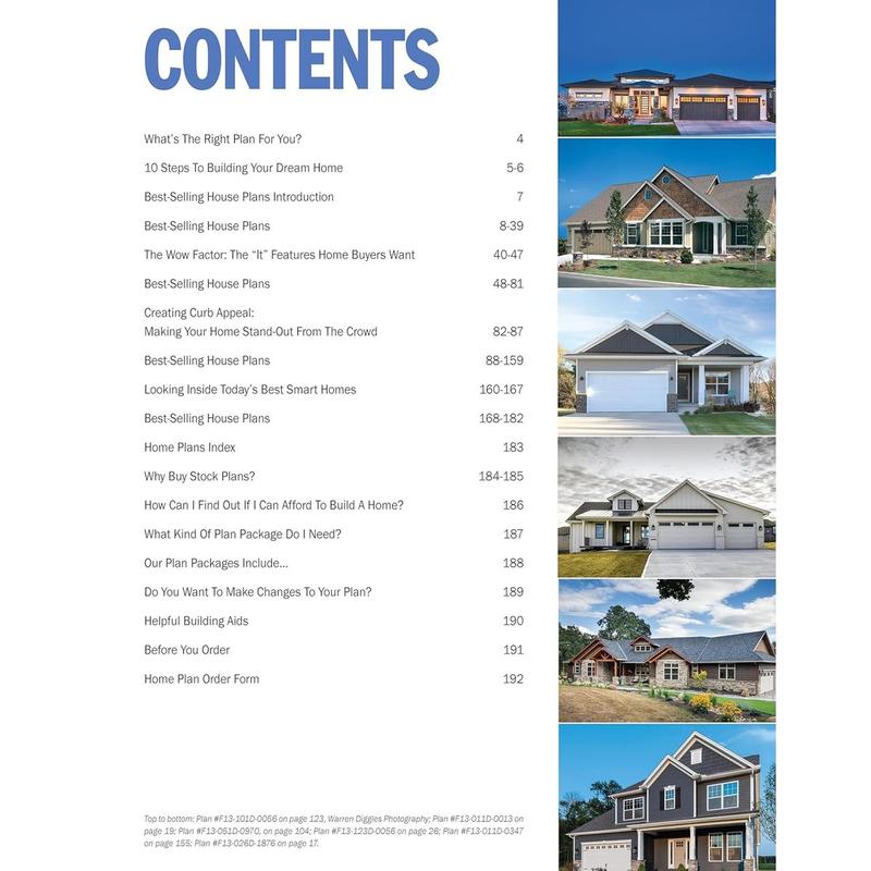 Best-Selling House Plans, Updated & Revised 5th Edition: Over 240 Dream-Home Plans in Full Color (Creative Homeowner) Catalog of Architect Designs - Interior Photos, Smart Home Trends, Curb Appeal Paperback – May 28, 2024