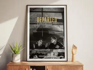 The Departed Poster, High-Resolution Poster, Printable Wall Art