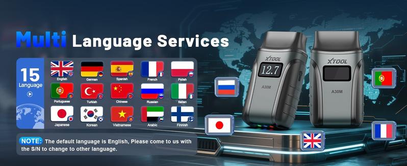 XTOOL A30M 2.0 Professional OBD2 Scanner | Full System Diagnostics + 26+ Service Resets + Bi-directional Control | 128 Car Brands & Lifetime Free Updates XTOOL A30M 2.0 Professional OBD2 Scanner | Full System Diagnostics + 26+ Service Resets + Bi-directional Control | 128 Car Brands & Lifetime Free Updates