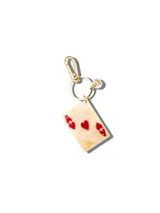 Hand-painted Mini Ace Bag Charm + Keychain | Eco-Friendly