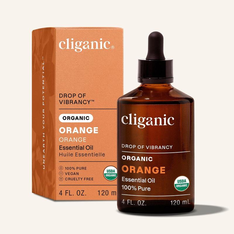 Organic Orange Essential Oil for Body Care and Comfort - Vegan and Plant-Based