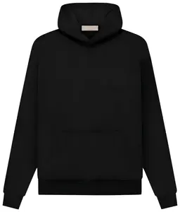 Pullover Chest Logo Hoodie Stretch Limo/Black
