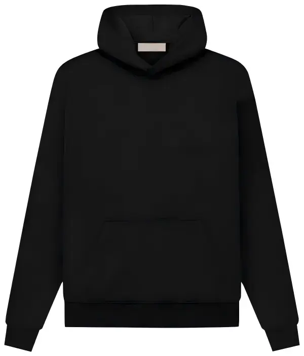 Pullover Chest Logo Hoodie Stretch Limo/Black