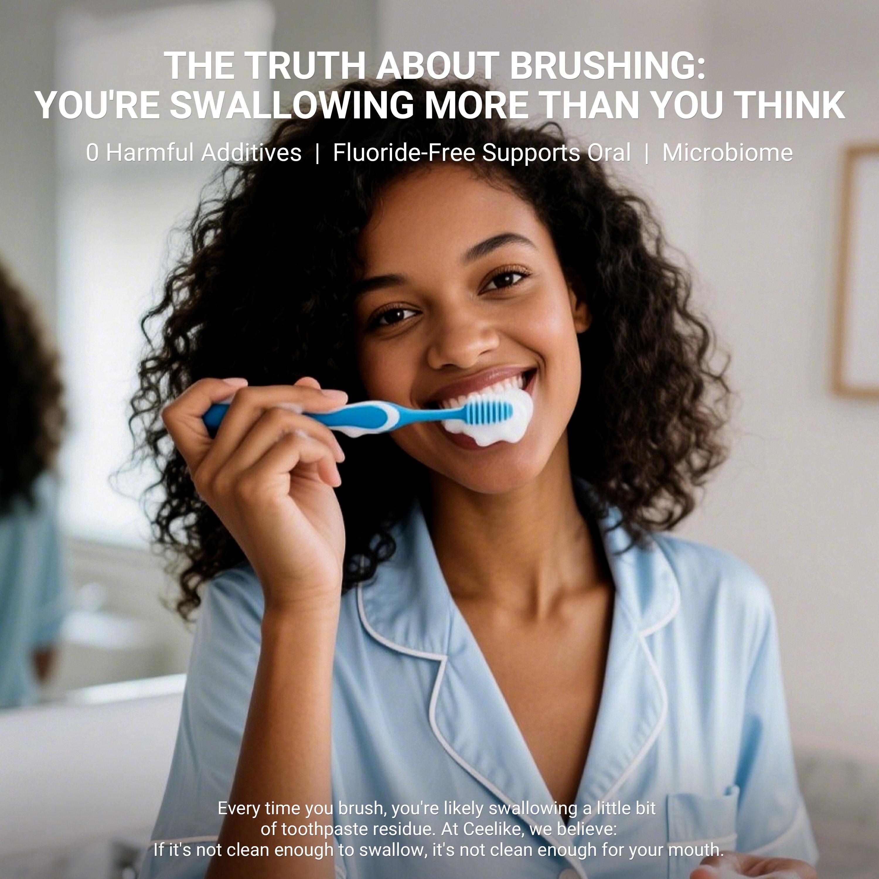 CEELIKE Solid Toothpaste – Fluoride-Free, Eco-Friendly, Portable, Long-Lasting Fresh Breath | Natural Oral Care CEELIKE Solid Toothpaste – Fluoride-Free, Eco-Friendly, Portable, Long-Lasting Fresh Breath | Natural Oral Care